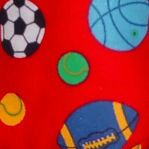 Red Sports fabric