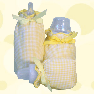 Yellow Gingham Cozy