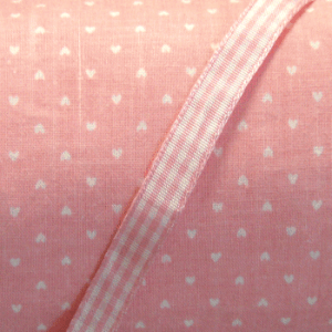 Pink Hearts Fabric