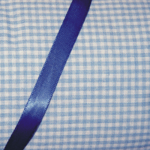 Blue Gingham Fabric