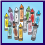 All 13 crayons - crayons are constructed of felt backed laminated paper All 13 crayons - crayons are constructed of felt backed laminated paper